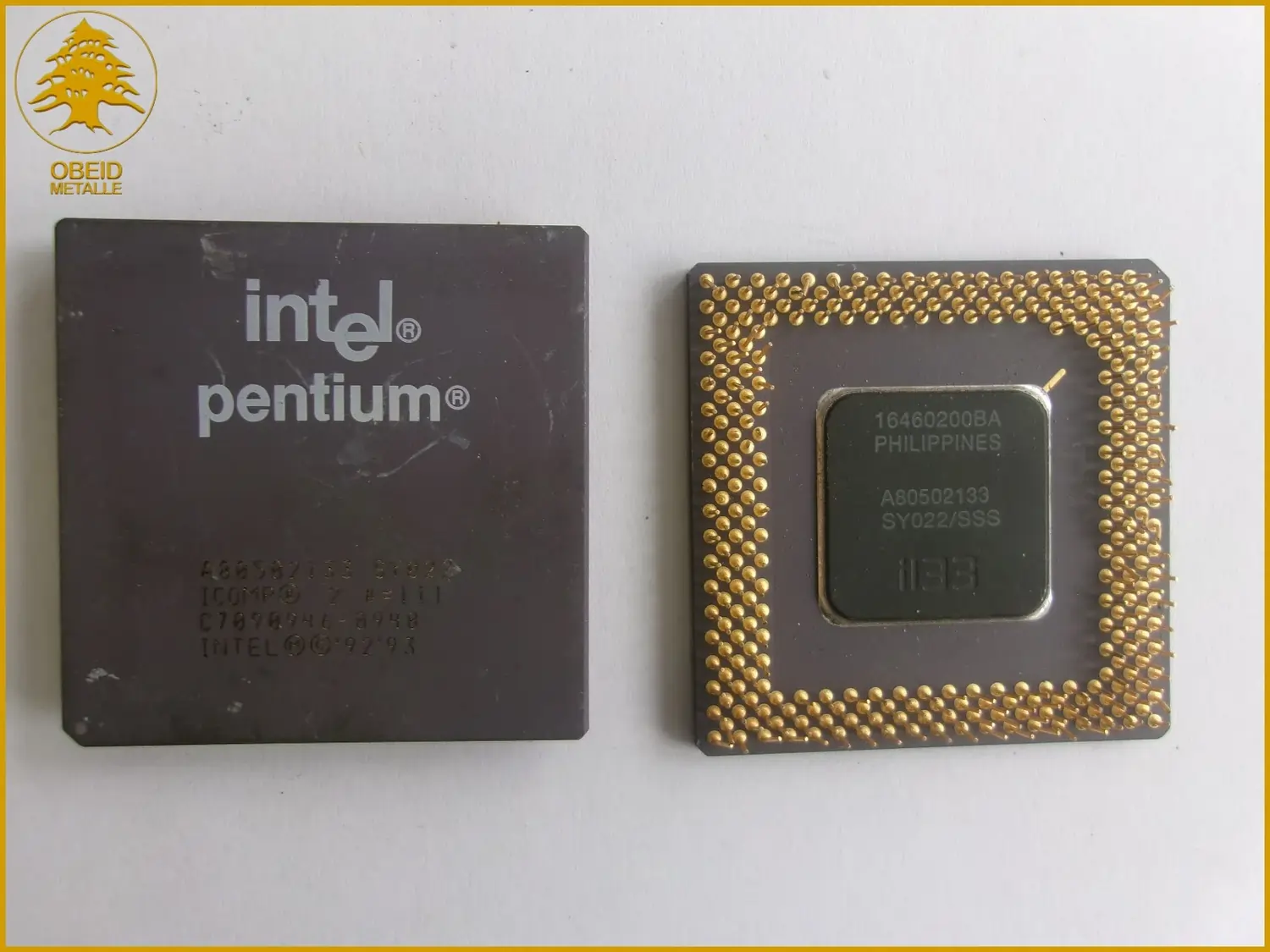 CPU Intel Pentium Keramik von Obeid Metalle