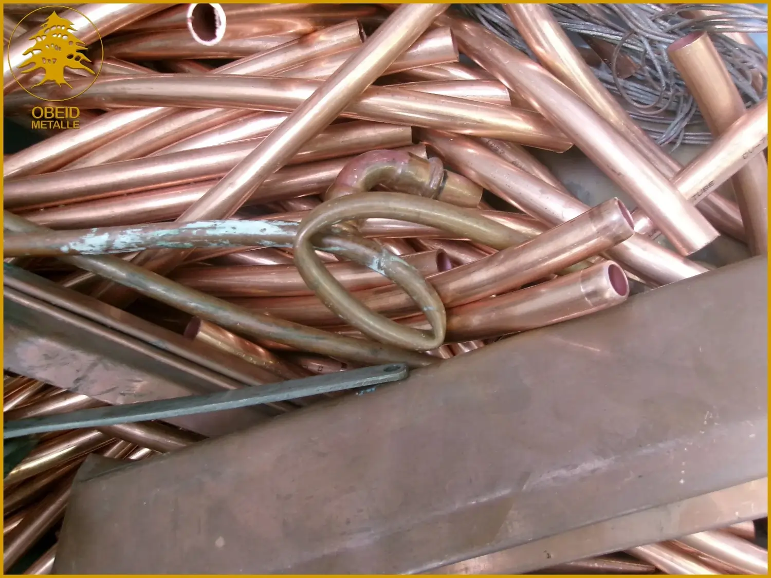 Kupfer Schrott Gemischt von Obeid Metalle