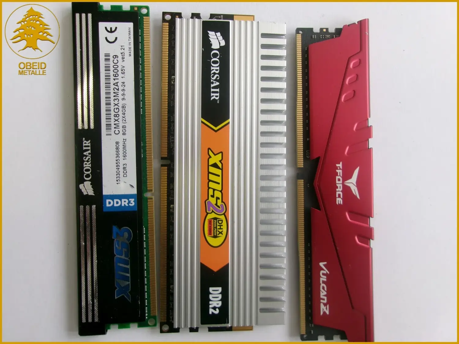 Ram Speicher Gold Mit Alu Blech von Obeid Metalle