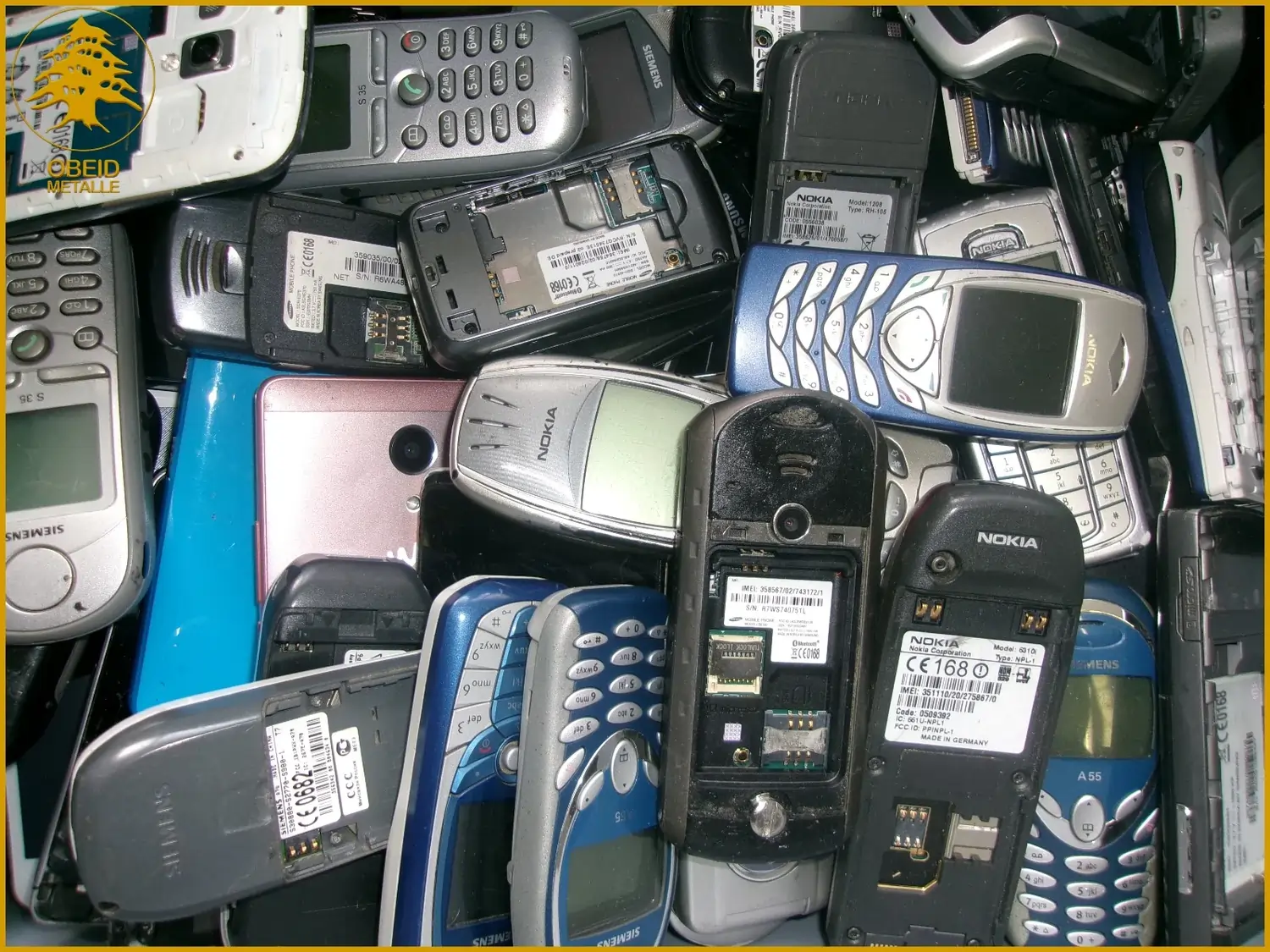 Handys Schrott Ohne Akku von Obeid Metalle
