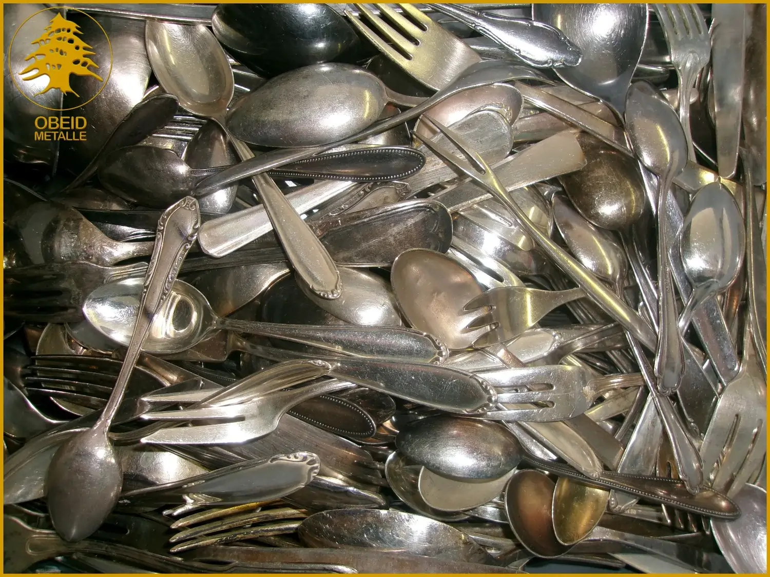 Silberbesteck Min. 90er von Obeid Metalle